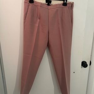 Jcrew pink trousers